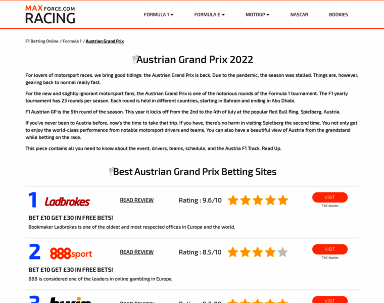 Austrian-grand-prix.club thumbnail
