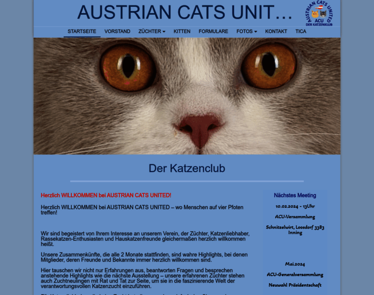 Austriancatsunited.eu thumbnail