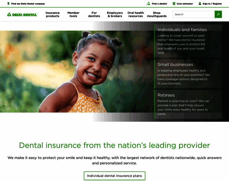 Auth.deltadental.com thumbnail