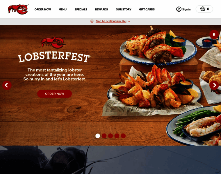 Auth.redlobster.com thumbnail