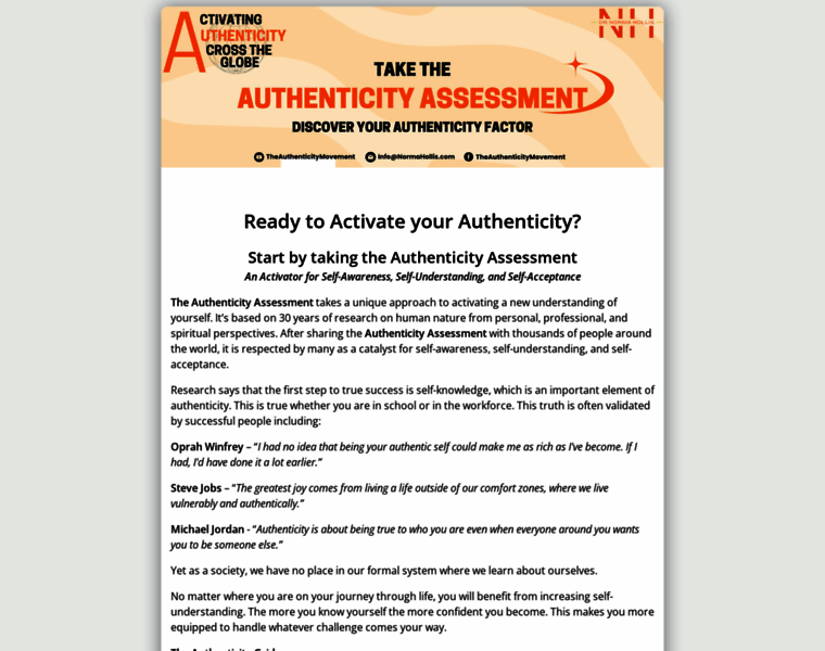 Authenticityassessment.com thumbnail