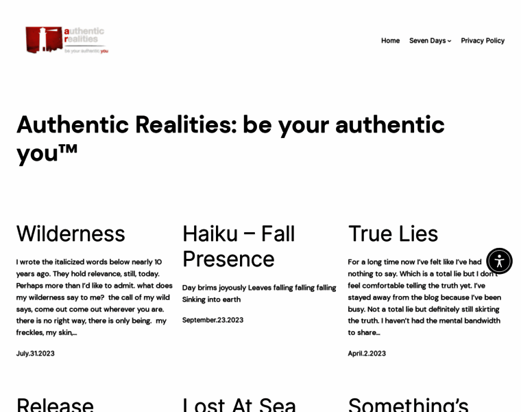 Authenticrealities.com thumbnail
