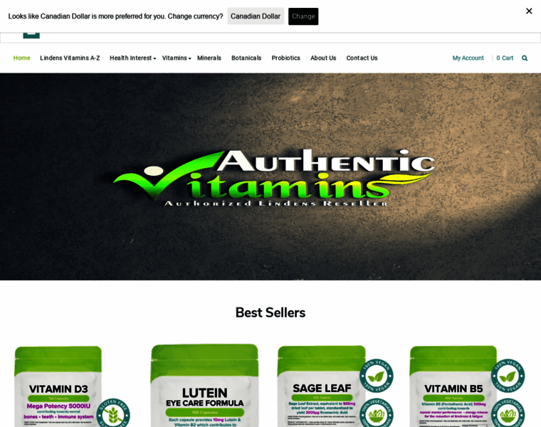 Authenticvitamins.co.uk thumbnail