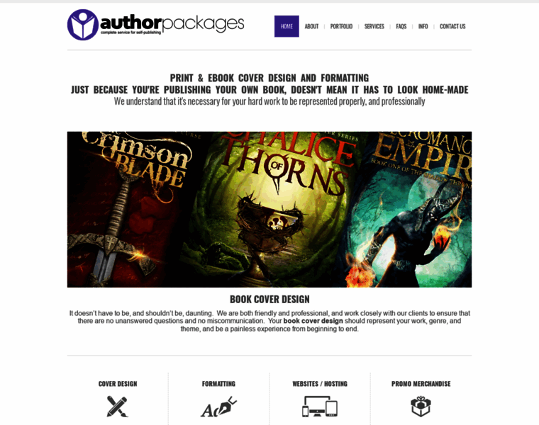 Authorpackages.com thumbnail