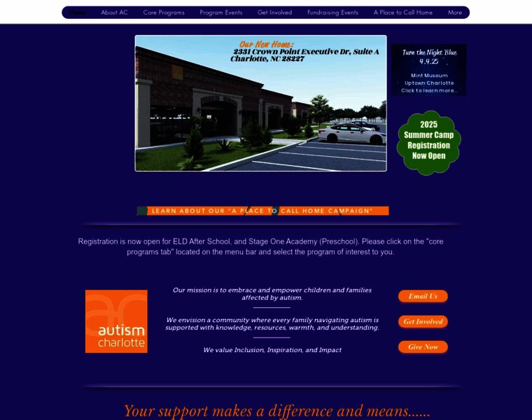 Autismcharlotte.org thumbnail