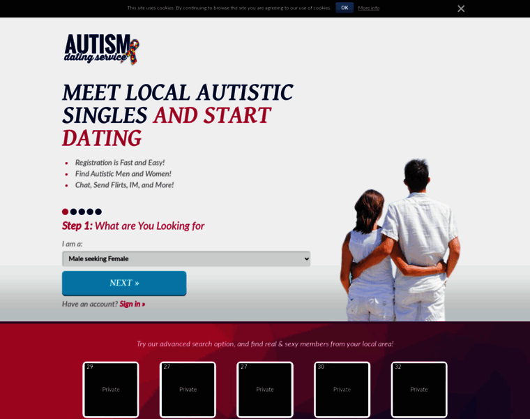 Autismdatingservice.com thumbnail