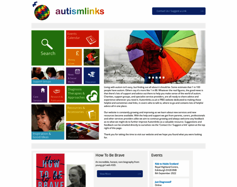 Autismlinks.co.uk thumbnail