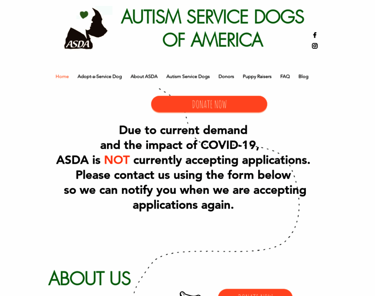 Autismservicedogsofamerica.com thumbnail