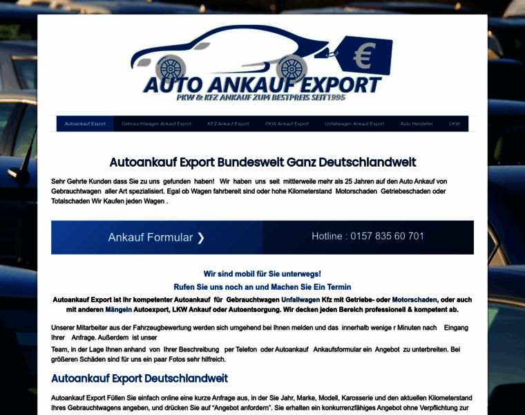 Auto-ankauf-exports.de thumbnail