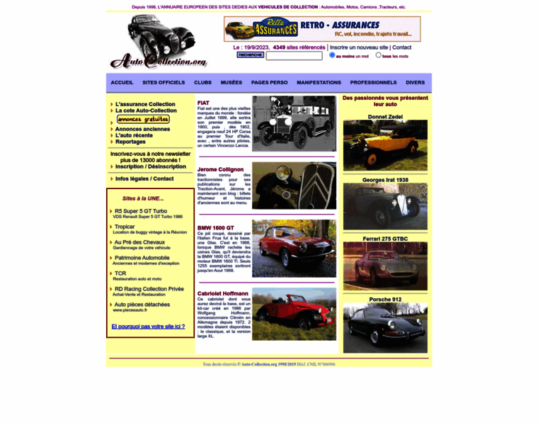 Auto-collection.org thumbnail