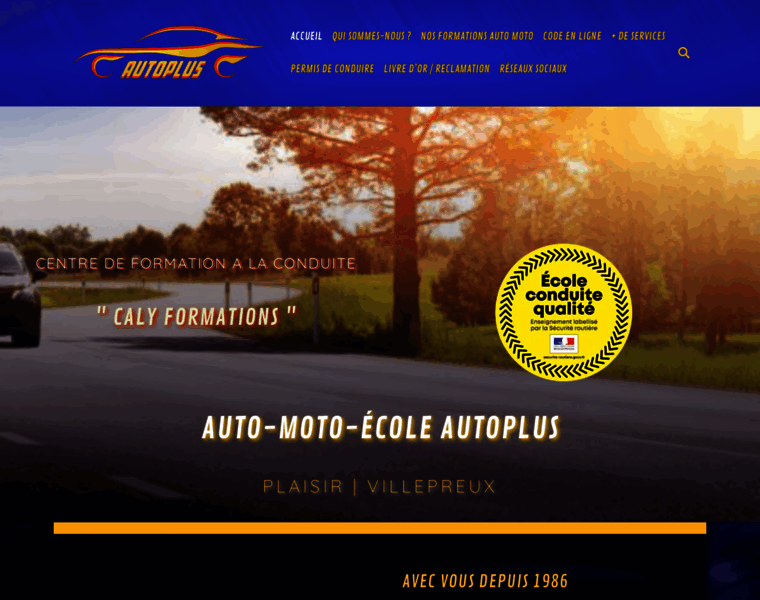 Auto-ecole-autoplus.com thumbnail