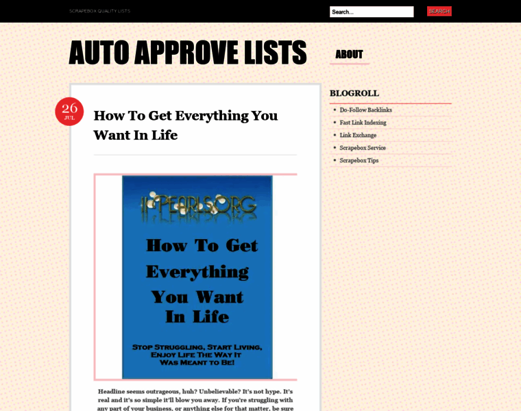 Autoapprove.wordpress.com thumbnail