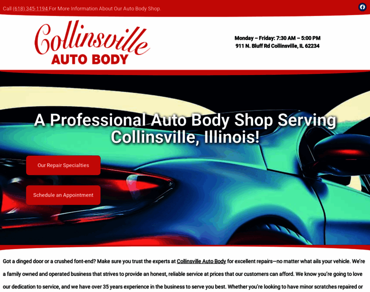 Autobodycollinsvilleil.com thumbnail