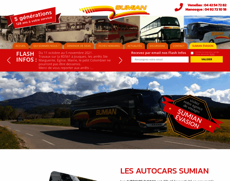 Autocars-sumian.fr thumbnail