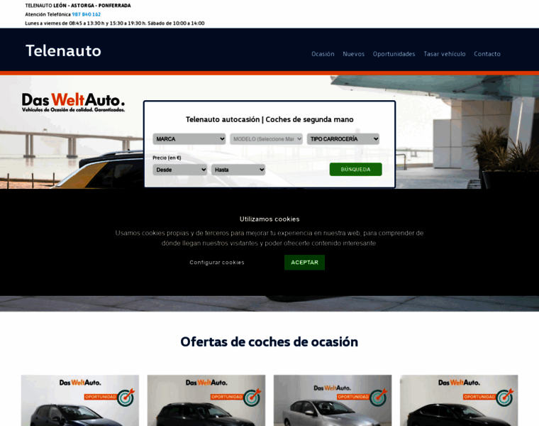 Autocasion.telenauto.com thumbnail