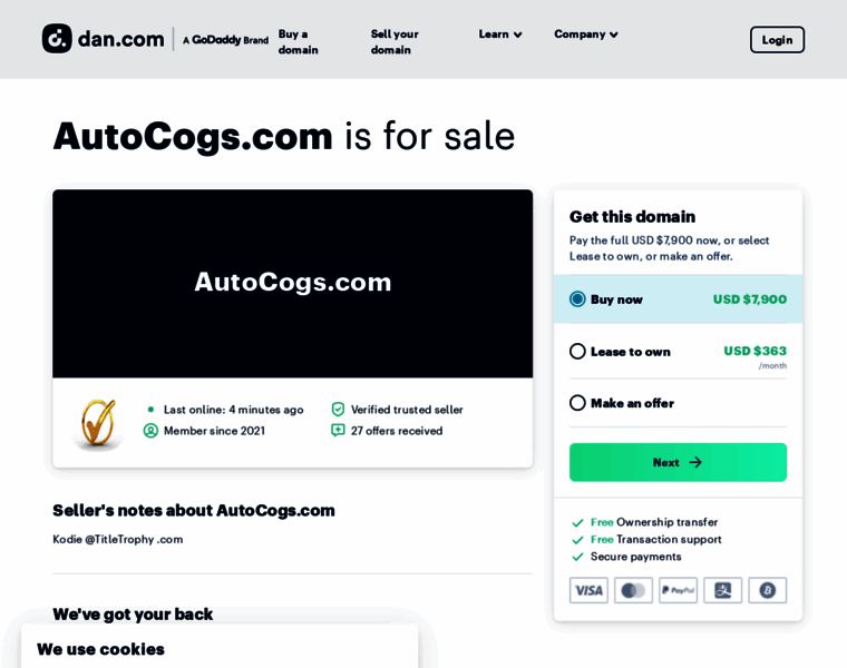 Autocogs.com thumbnail