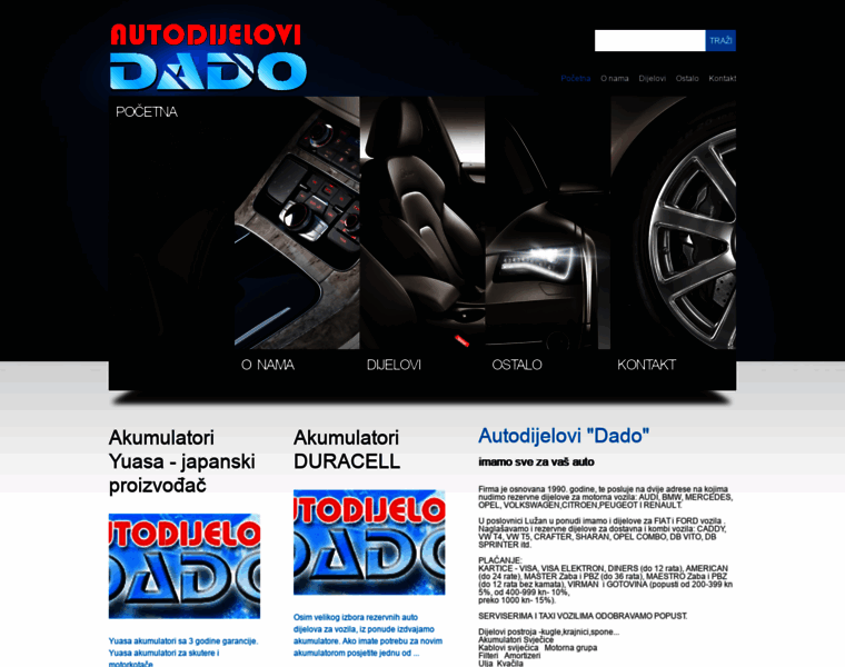 Autodijelovi-dado.hr thumbnail