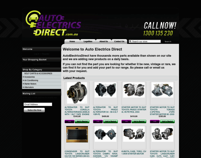 Autoelectricsdirect.com.au thumbnail