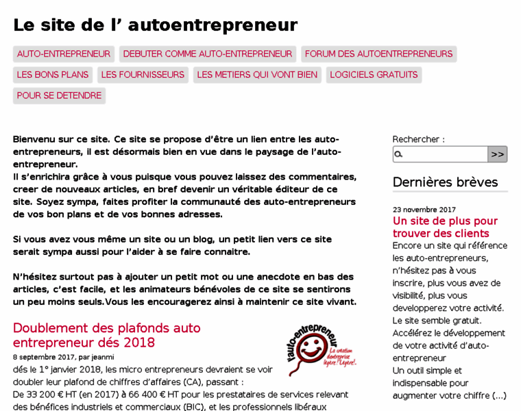 Autoentrepreneur-2009.com thumbnail