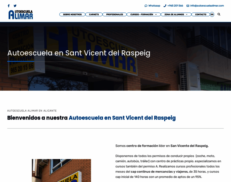 Autoescuelaalimar.com thumbnail