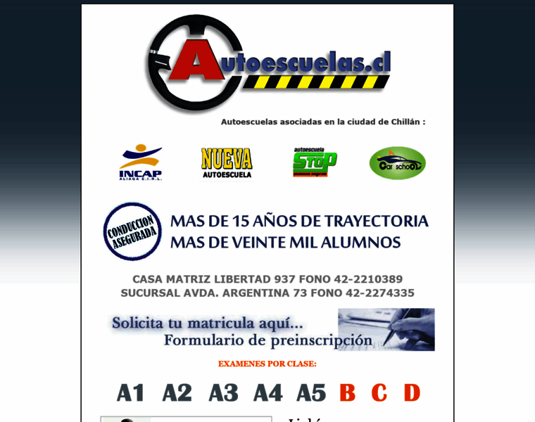 Autoescuelas.cl thumbnail