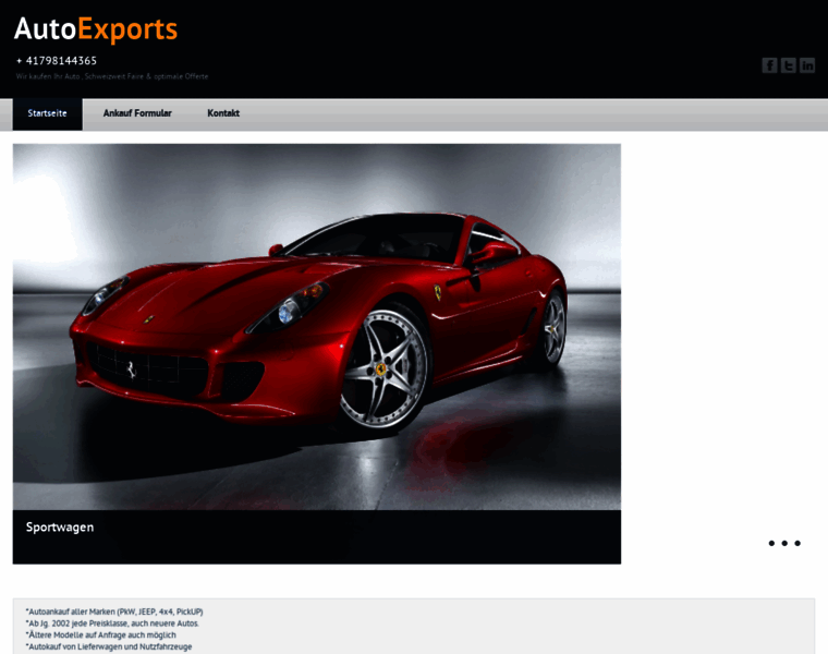 Autoexports.ch thumbnail