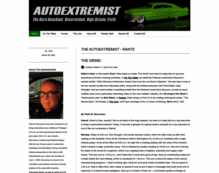 Autoextremist.com thumbnail