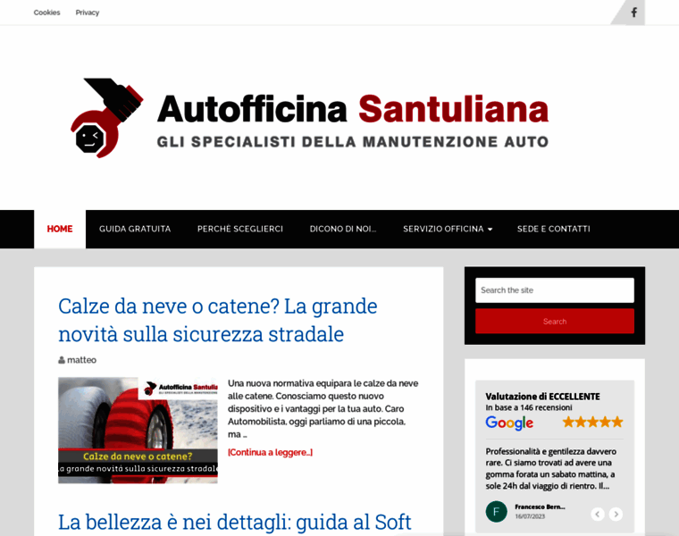 Autofficinasantuliana.com thumbnail