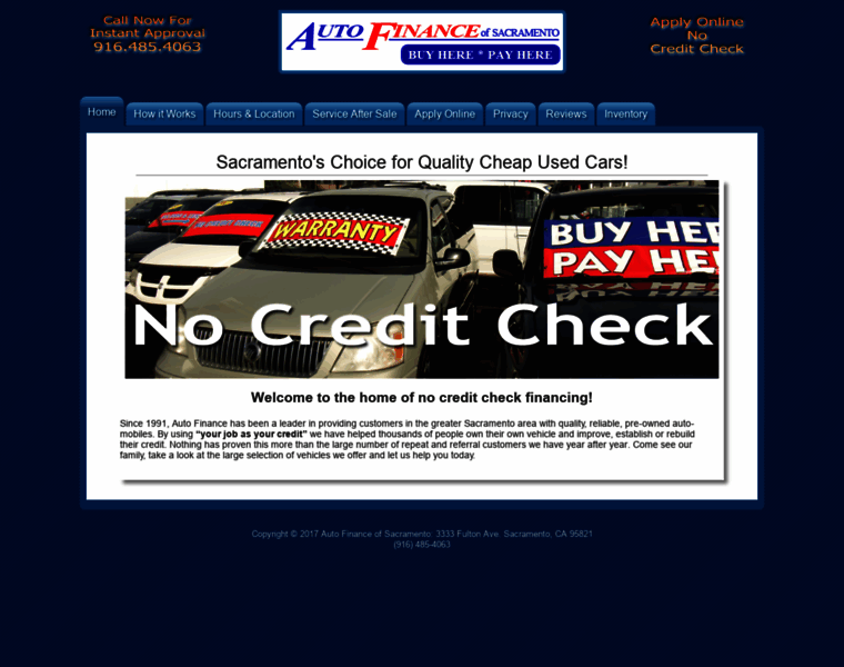 Autofinancesac.com thumbnail