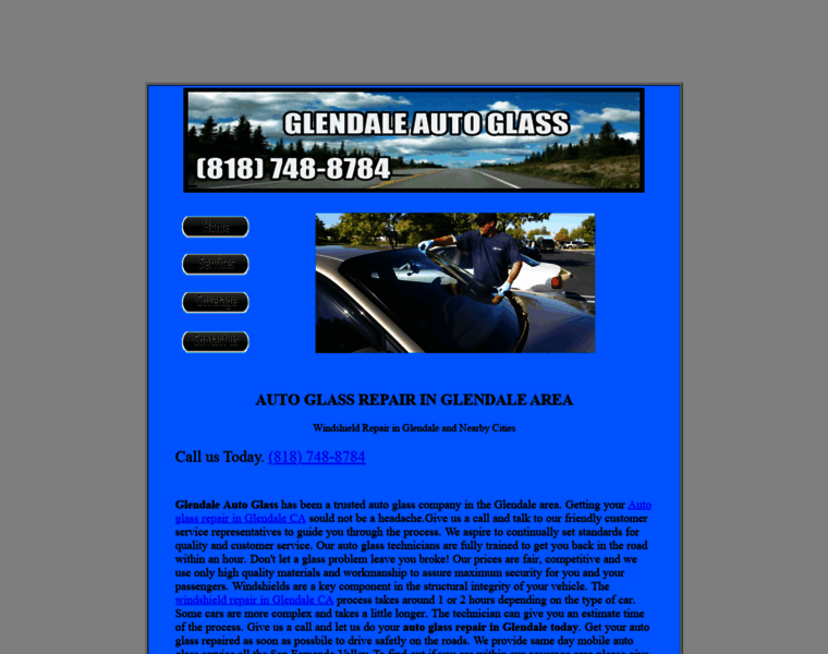 Autoglass-glendale.com thumbnail