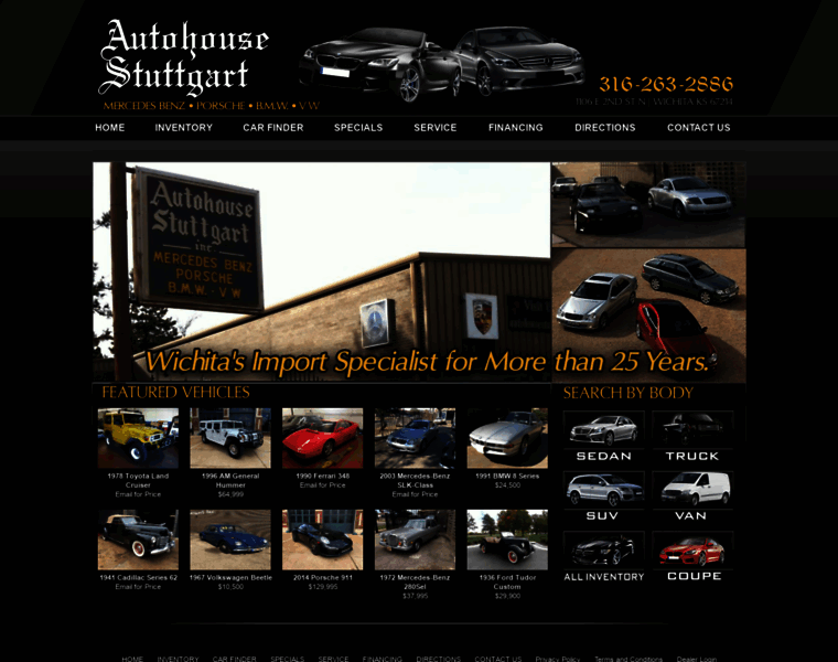 Autohousestuttgart.com thumbnail