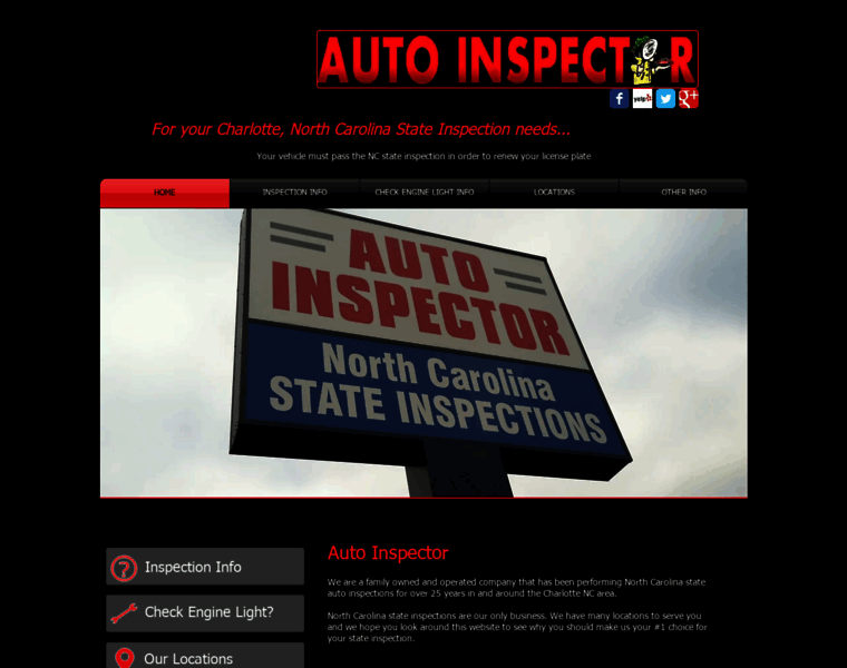 Autoinspectornc.com thumbnail