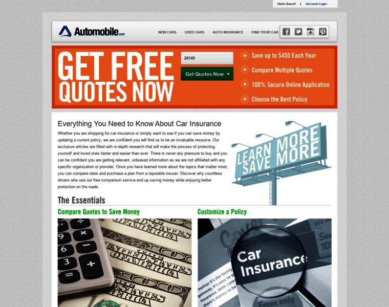 Autoinsuranceresearch.com thumbnail