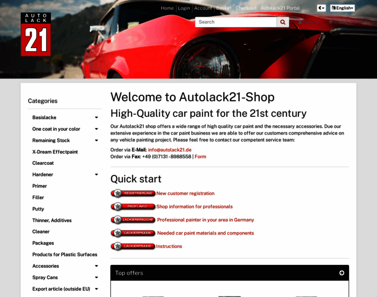 Autolack21-shop.de thumbnail