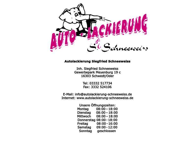 Autolackierung-schneeweiss.de thumbnail