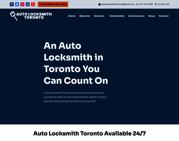 Autolocksmithtoronto.ca thumbnail