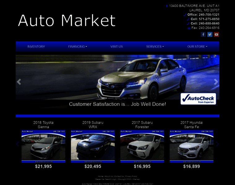 Automarketlaurel.com thumbnail