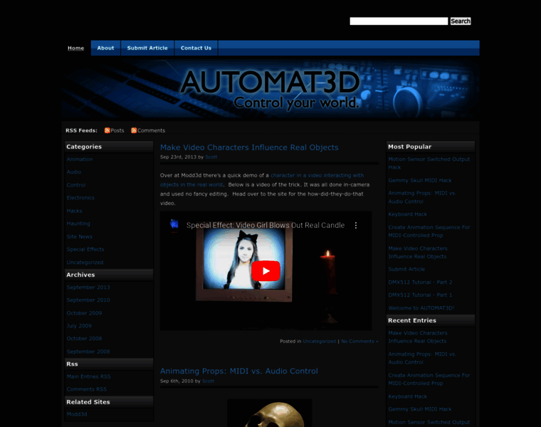 Automat3d.com thumbnail