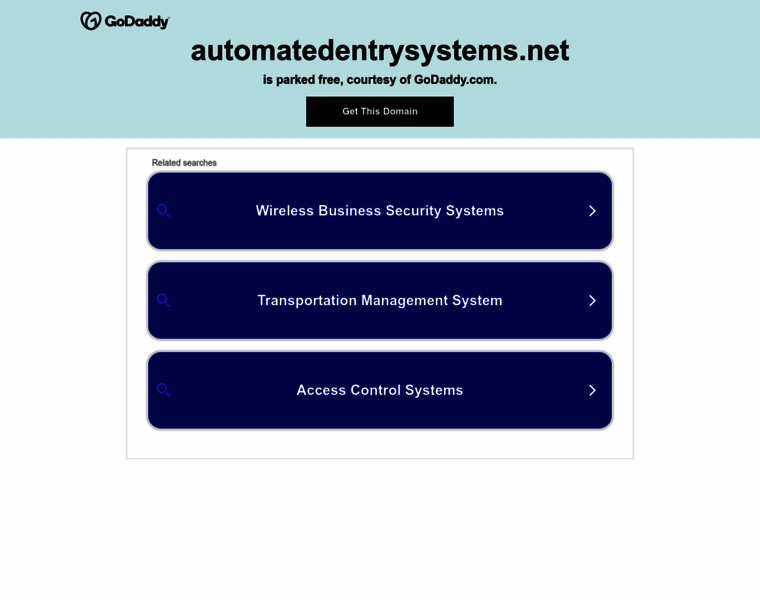 Automatedentrysystems.net thumbnail