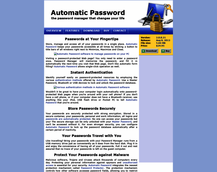 Automatic-password.com thumbnail