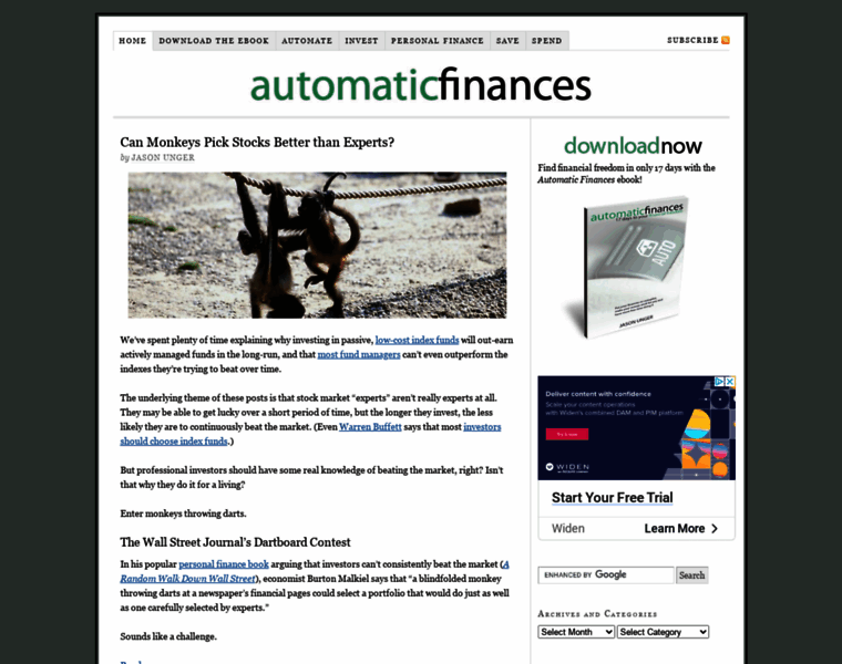 Automaticfinances.com thumbnail