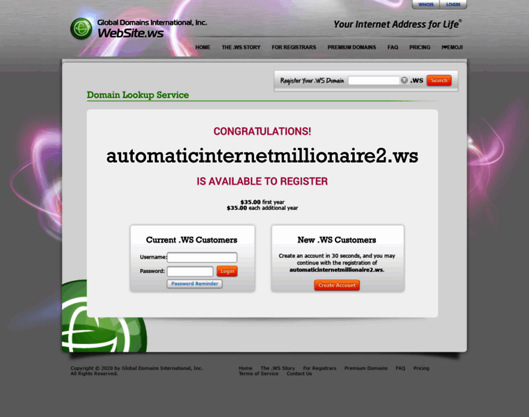 Automaticinternetmillionaire2.ws thumbnail