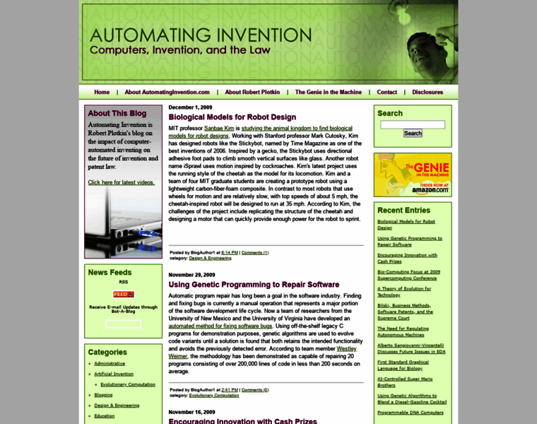 Automatinginvention.com thumbnail