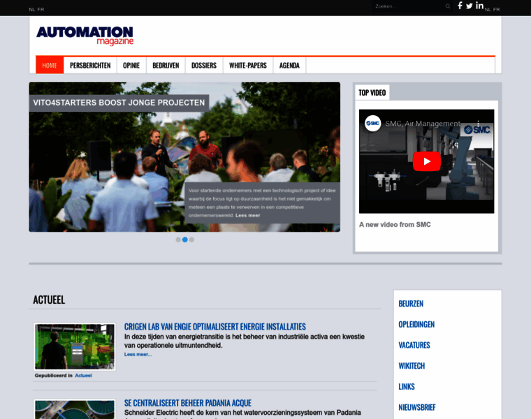 Automation-magazine.be thumbnail