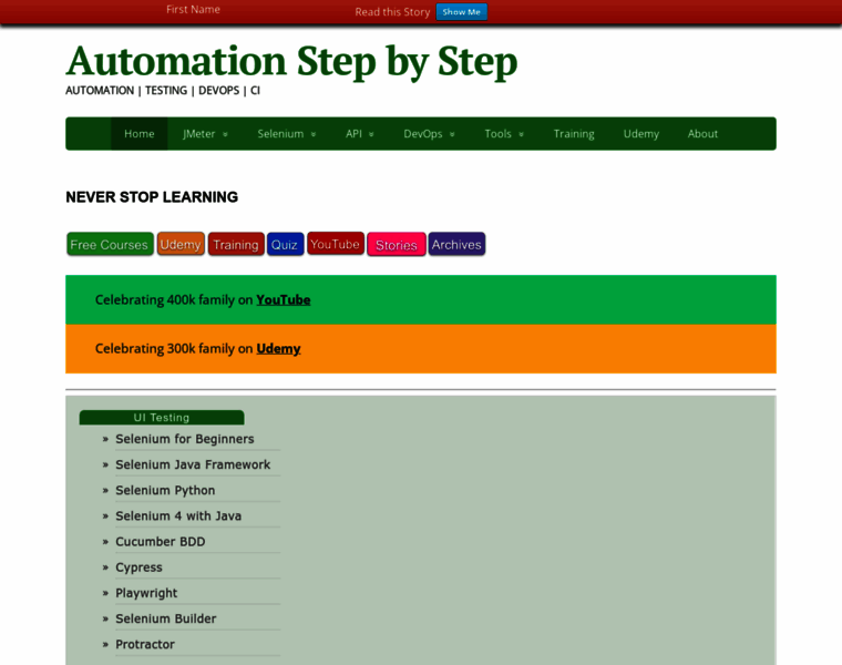 Automationstepbystep.com thumbnail