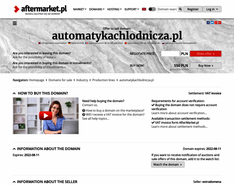 Automatykachlodnicza.pl thumbnail