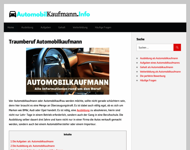 Automobilkaufmann.net thumbnail