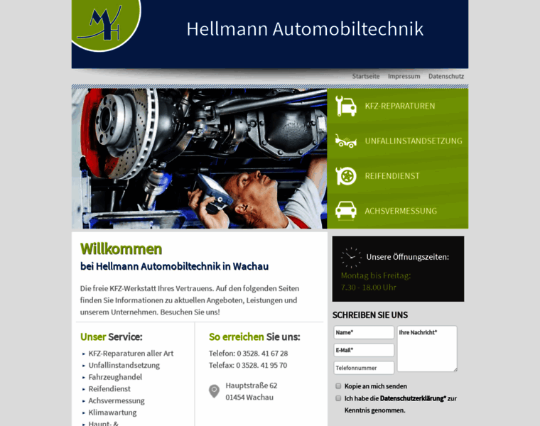 Automobiltechnik-hellmann.de thumbnail