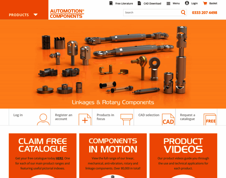 Automotioncomponents.co.uk thumbnail