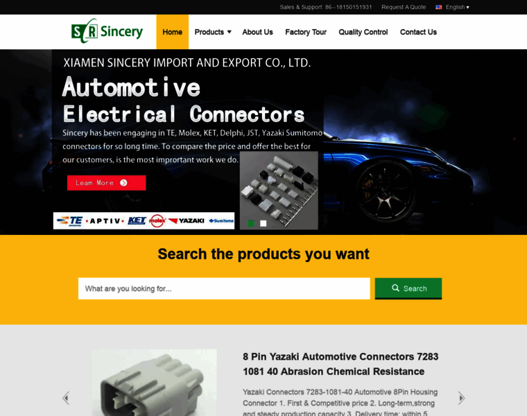 Automotive-electricalconnectors.com thumbnail